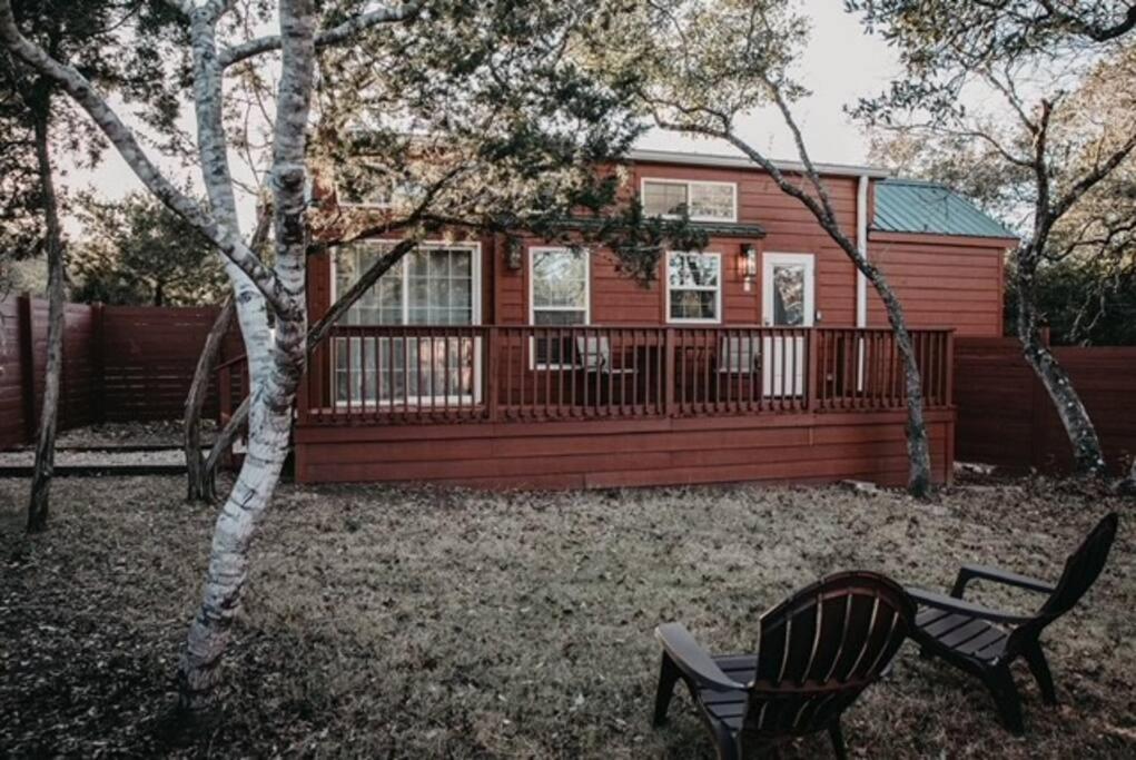 The Longhorn Cabin - Cabins At Rim Rock Austin Dış mekan fotoğraf